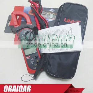 UNI-T UT200A LCD Digital Clamp Multimeter Ohm DMM DC AC Voltmeter AC Ammeter thumbnail-1