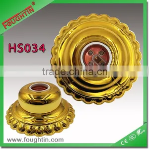 Lamp Holder E27 With Big Base Gold Color Screw Shell Lampholder thumbnail-1