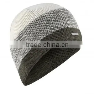 Men's Custom Hand Made Chunky Plain Knitted Beanies thumbnail-1