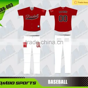 Sublimation Baseball Uniforms thumbnail-1