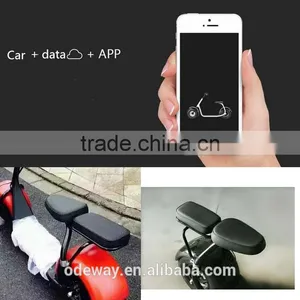 Fat Tire and Phone App Control Bluetooth Connection Scooter Harley China Electric Chariot Scooter 1000W Brush Motor Two Wheel thumbnail-6