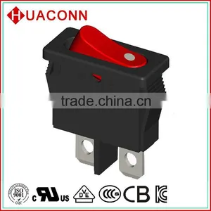 HS6-F2-6-01Q100-BR02 Modern Hot Sale Lighted Miniature Rocker Switch thumbnail-1