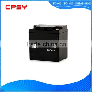 Maintenance Free Deep Cycle Valve Regulated Lead Acid Battery 12V 24Ah for Ups thumbnail-1