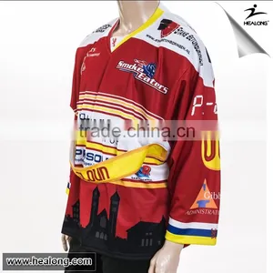 China International Custom Reversible Your Own Design Ice Hockey Jersey thumbnail-1