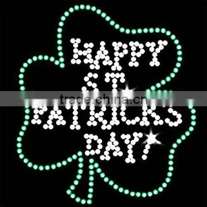 Happy ST Patricks Day! Wholesale Rhinestone thumbnail-1