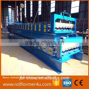 C21roof Sheet Manufacturer Cold Roll Forming Machine for Russia for Sales thumbnail-1