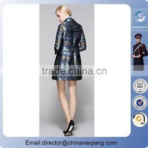 2016 Fashion Fancy Floral Winter Coat Retro Winter Coat thumbnail-2