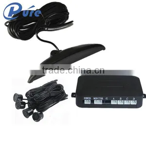 Rainbow LED Display Parking Sensor System With 4 Sensors and Hunman Voice Alarm thumbnail-4