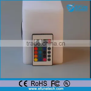 Waterproof Remote Control Rgb Color Changing Illuminated Led Bluetooth Speaker Lamp thumbnail-5