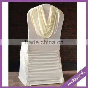 Banquet Chair Cover White thumbnail-1