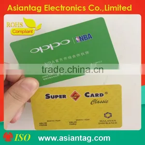 Offset Plastic Pvc Blank White Card thumbnail-1