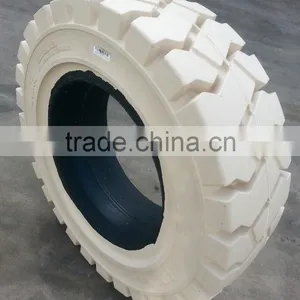 China 14.00-24 14.00x24 14.00 24 Wheelchair Tires Solid Rubber Solid Tires Backhoe Wheel Loader Spare Parts thumbnail-4