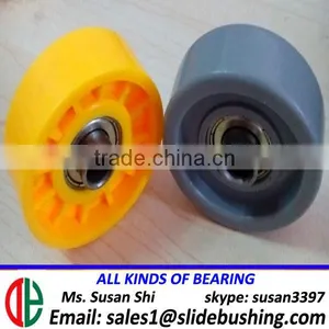 Heavy Duty Ball Caster Grooves o Belt Conveyor Rollers The Conveyor Roller Bearings Skate thumbnail-1