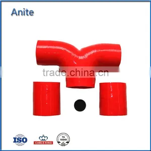 High Temperature Three-Way Silicone Rubber Hose Connector Air Inake Pipe thumbnail-1