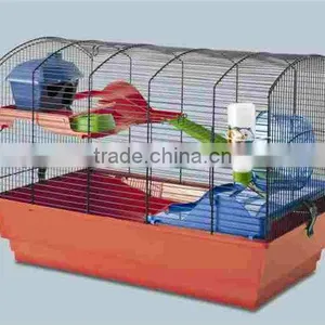 Wire Mesh Hamster With Plastic Hamster Cage thumbnail-1