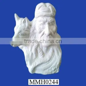 Handmade Personalized Ceramic Bisque Figurine thumbnail-1
