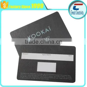 CMYK Full Color Printing Spot UV LOGO Coated Black Printed Plastic PVC Card thumbnail-4