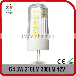 G4 3W 210LM 300LM Led Light Bulbs With ce Rohs 20w 30w Incandescent Replacement Led Bulbs for Decorative Lampada thumbnail-1