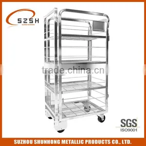 New Arrival Zinc Plated Milk Trolley thumbnail-1