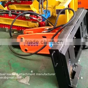 Hydraulic Hammer for Skid Steer Loader Attachment, Break thumbnail-1