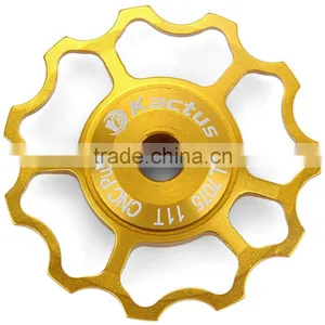 Kactus CNC Mountain Bicycle Jockey Wheel Rear Derailleur Pulley Alluminum Alloy Bike Parts for SHIMANO SRAM 11T thumbnail-3