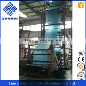 3 Layers Rotary Die Head LDPE LLDPE Blown Film Extrusion Machine thumbnail-3