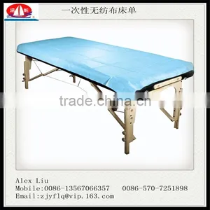 Cheap Colorful TNT Non-woven Bed Sheets thumbnail-2