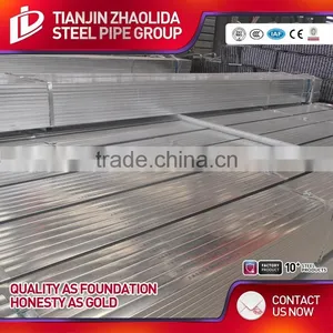 Zinc Coated 200 g - 500 g bs 1387 Galvanized Square Pipes for Construction Use thumbnail-4