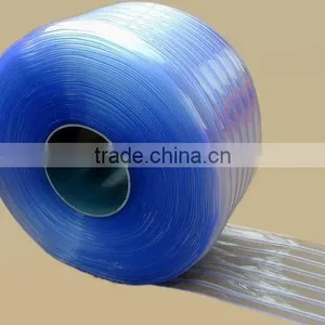 Ribbed Pvc Strip Clear Door Curtain thumbnail-3