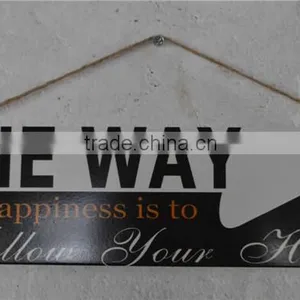 2016 Custom Antique French Metal Hanging Door Signs thumbnail-6