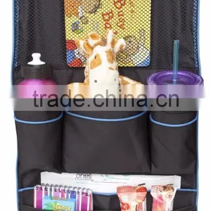 Backseat Car Organzier Auto Seat Back Cover Protector and Storage Bag thumbnail-2