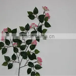 Hot Selling Plastic Artificial Azalea Leaves for for Home Decor thumbnail-1