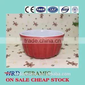 Stocked Porcelain Ceramic Salad Bowl Chinese Colorful Unique Ceramic Soup Bowls thumbnail-1