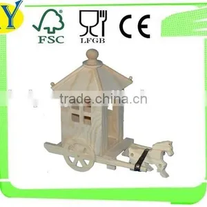 2015 China Supplier Natural Wooden Craft Carriage Wholesale thumbnail-1