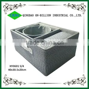 Household Handmade Large Plastic Storage Box thumbnail-1