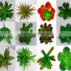2016 MINI Cute Artificial Succulent Plants for Artificial Green Wall Decoration thumbnail-3