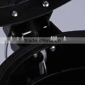 Printed Plastic Trash Can Stainless Steel Pedal Rubbish Bin Household Garbage Can thumbnail-6