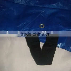 Waterproof Drawstring PE Tarpaulin Leaf Poly Tarp thumbnail-5
