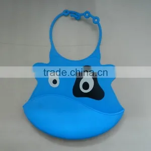 Food Grade Baby Bib /silicon Baby Bibs/cute Design Silicone Bibs thumbnail-4