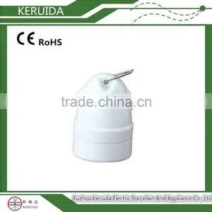 CE Approved! Screw Locking Lamp Holder /light Socket/porcelain Bulb Holder thumbnail-2
