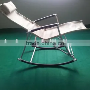 Popular Sling Rocking Chair With Pillow, Outdoor Chaise Lounge thumbnail-1