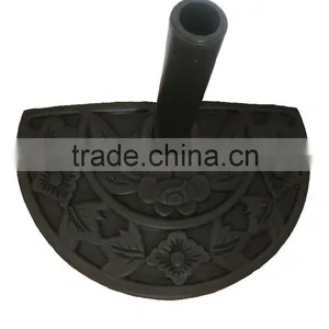 9KGS Garden Half Round PE Concrete Parasol Base PC-B49-9 thumbnail-1