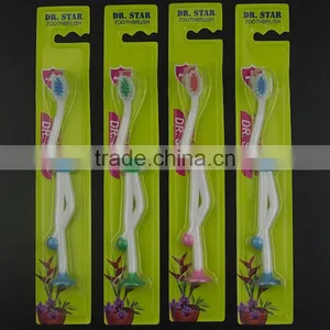 High Quality Child New Design Best Selling Style Small Head Soft Nylon Bristles Toothbrush thumbnail-1