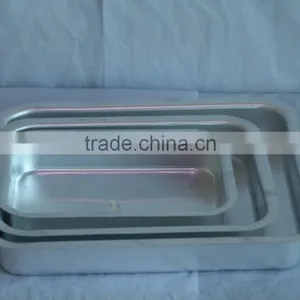 LY 3pcs Aluminium Square Baking Tray thumbnail-1