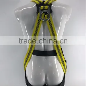 Yellow Cheap Full Body Harness With Lanyard thumbnail-2