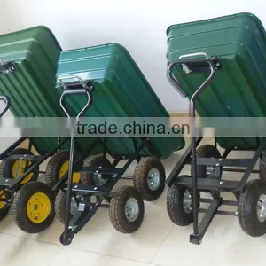 High Quality 4 Wheel Garden Cart for Sale thumbnail-1