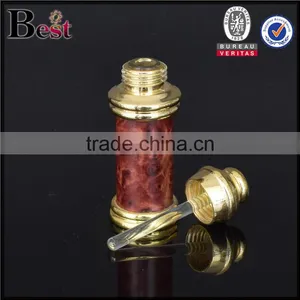3ml Glass Bottle for Souvenir Special Design Luxury Glass Bottle for Souvenir With Metal Shell thumbnail-2
