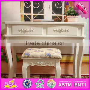 2016 Wholesale High Quality Bedroom Solid Wooden Youth Vanity Set W08G190 thumbnail-2