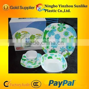 4 Pcs Bowl Set/plastic Bowl Set/4pcs Melamine Salad Mixing Bowl thumbnail-1