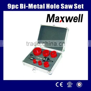 9pc Bi-Metal Hole Saw Set thumbnail-1